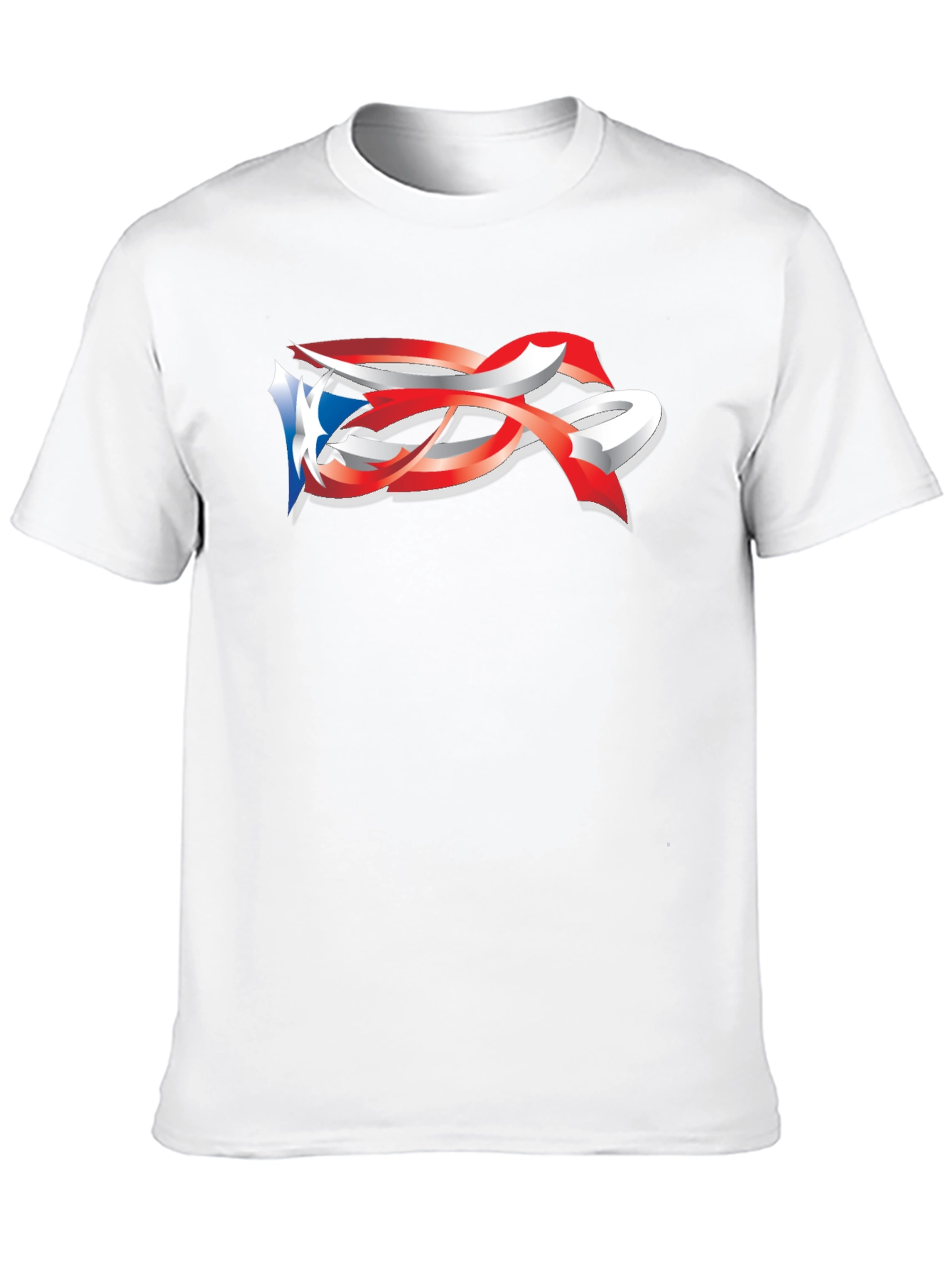 Puerto Rico Flag Graphic Tee