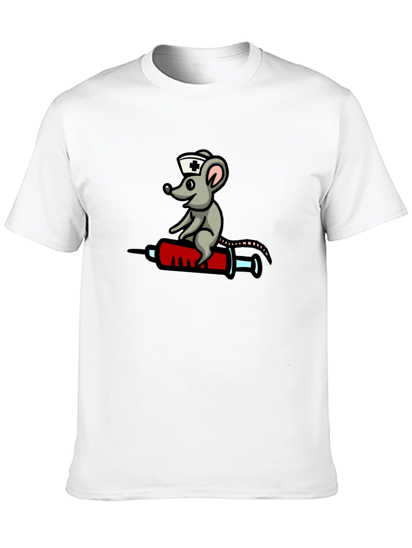 Nurse Rat Black T-Shirt