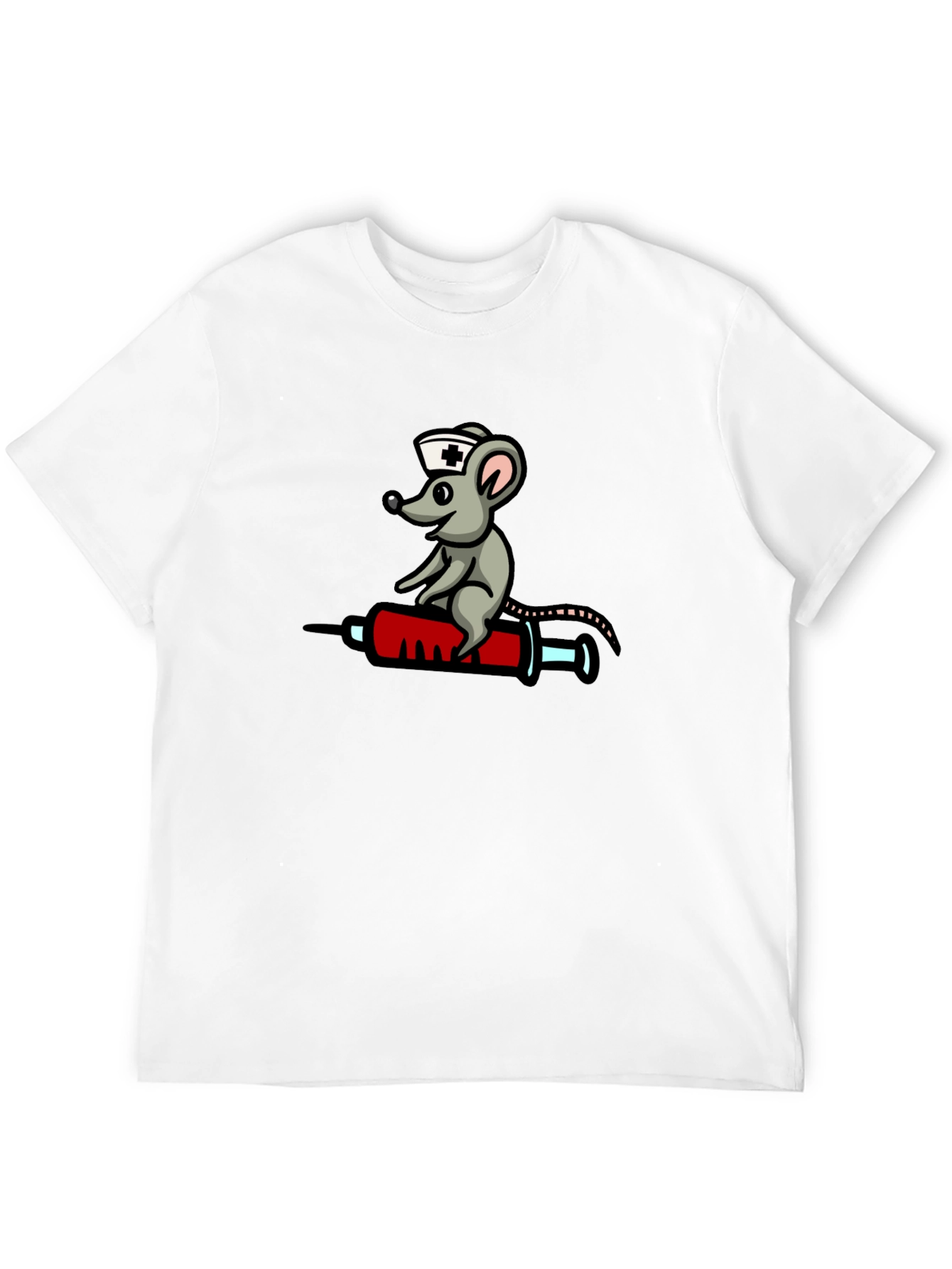 Nurse Rat Black T-Shirt