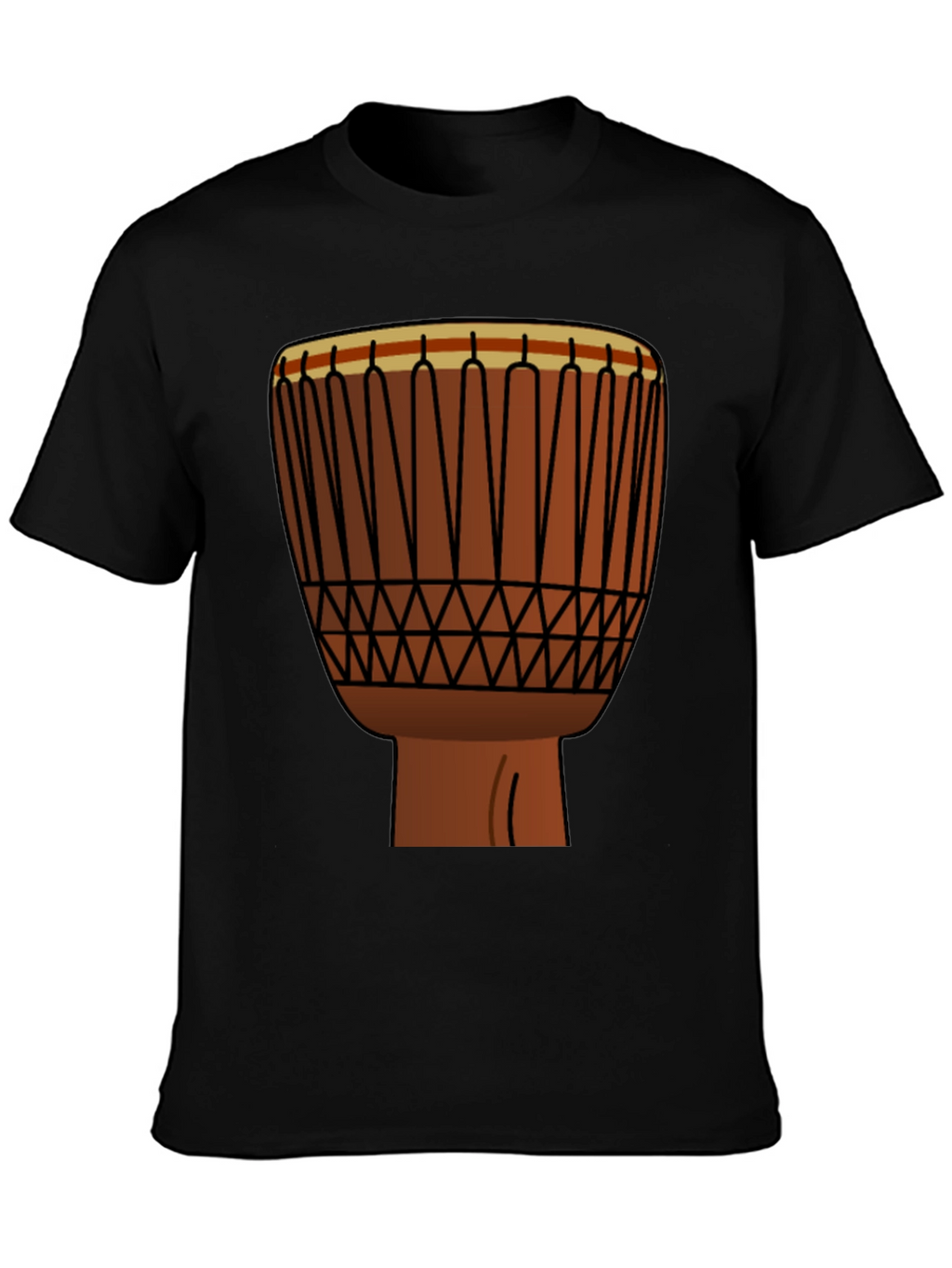 Djembe Drum Graphic Tee - Music Lover Shirt