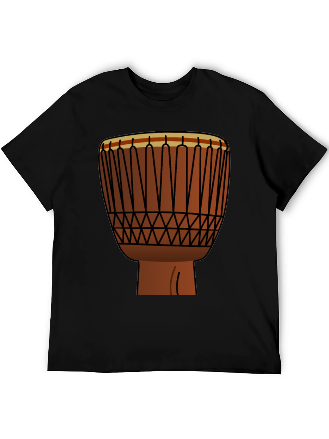 Djembe Drum Graphic Tee - Music Lover Shirt