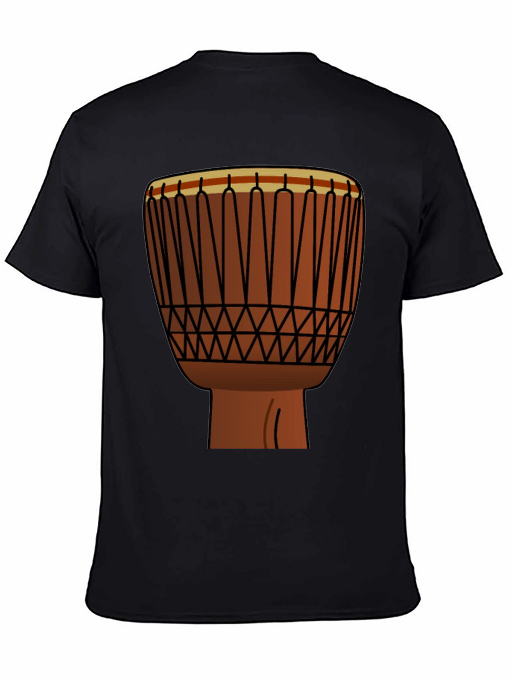Djembe Drum Graphic Tee - Music Lover Shirt