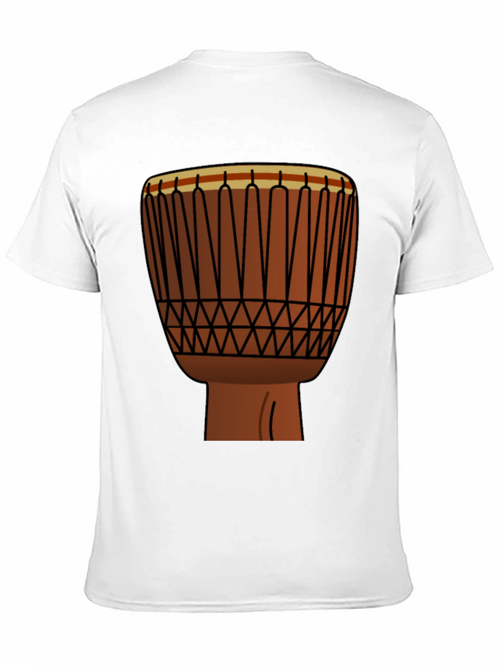 Djembe Drum Graphic Tee - Music Lover Shirt