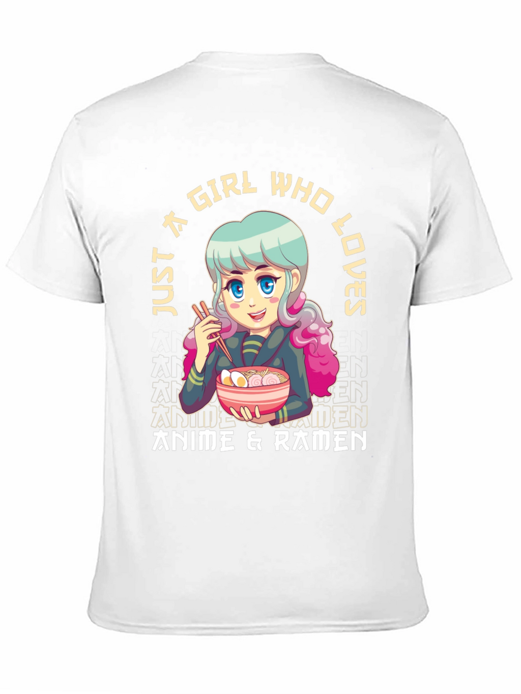 Anime & Ramen Girl T-Shirt