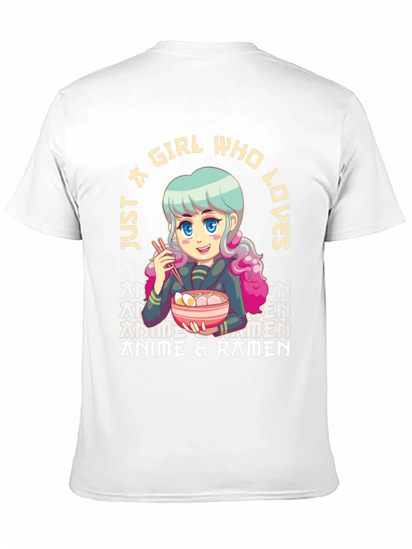 Anime & Ramen Girl T-Shirt