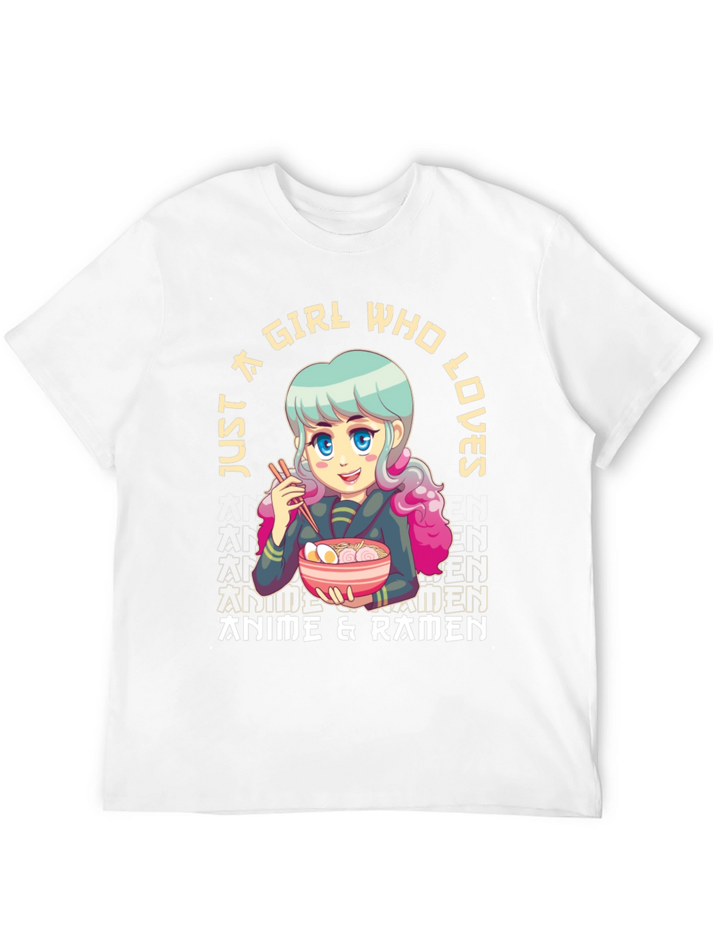 Anime & Ramen Girl T-Shirt