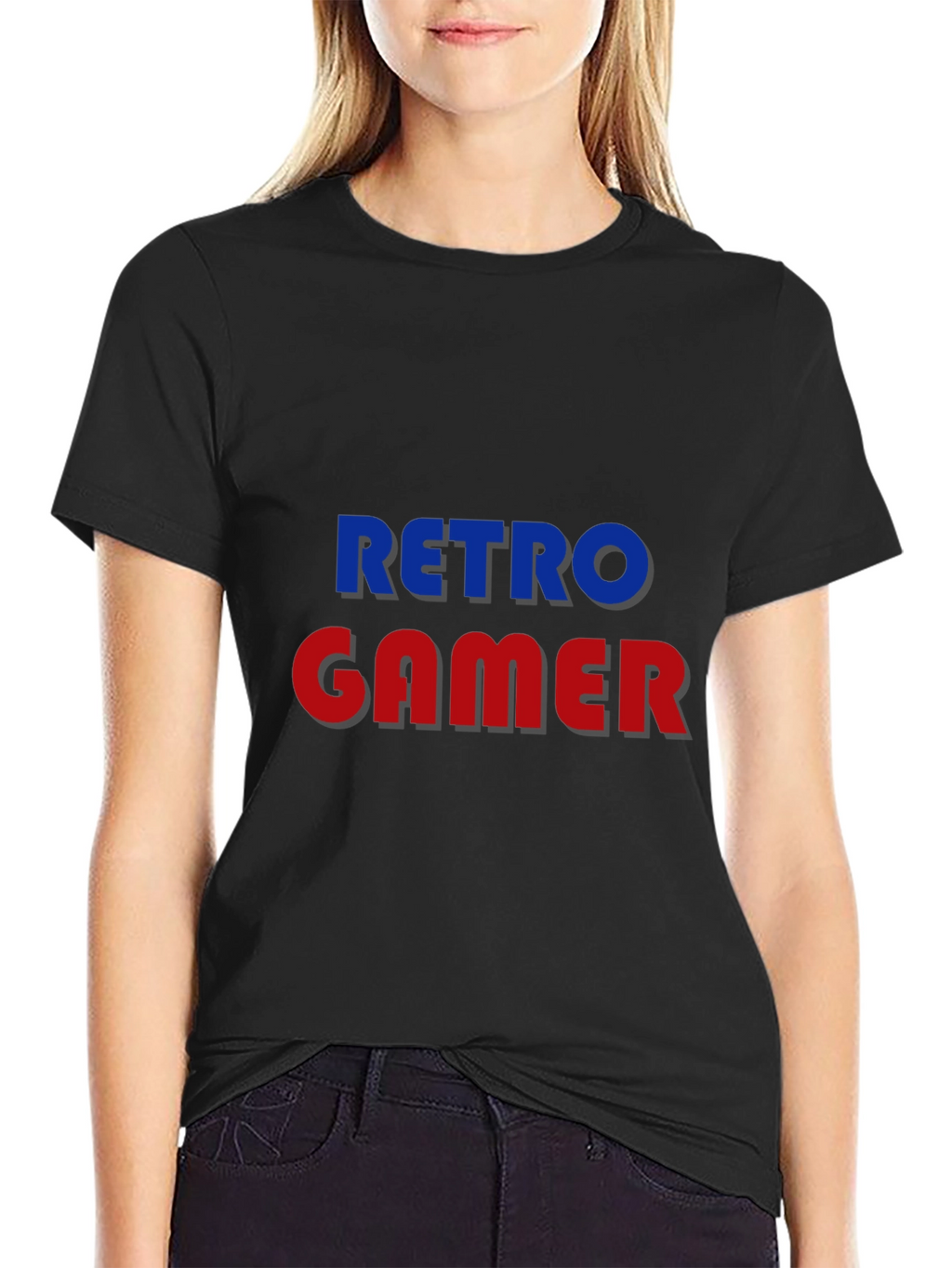 Retro Gamer T-Shirt - Black