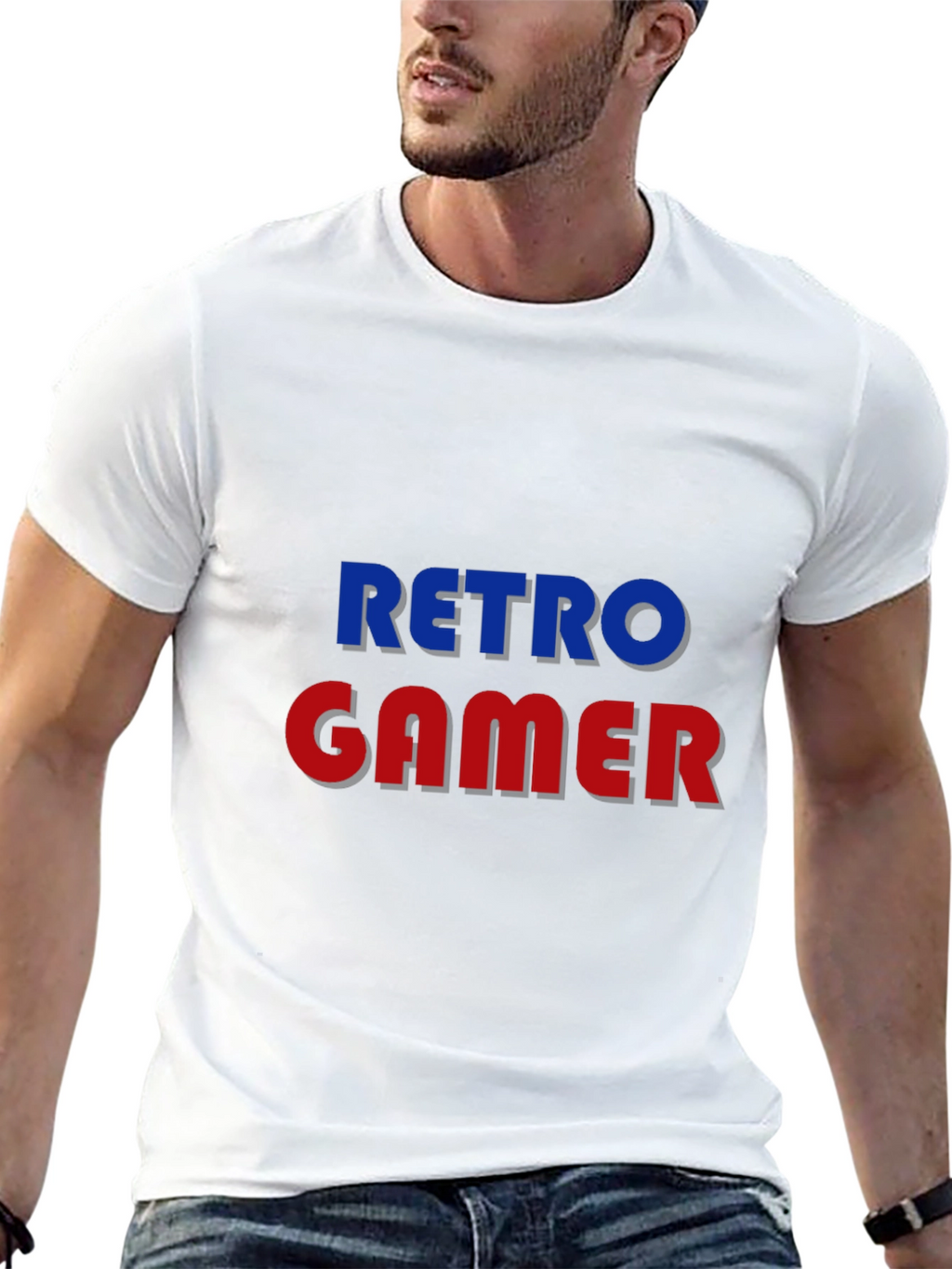 Retro Gamer T-Shirt - Black