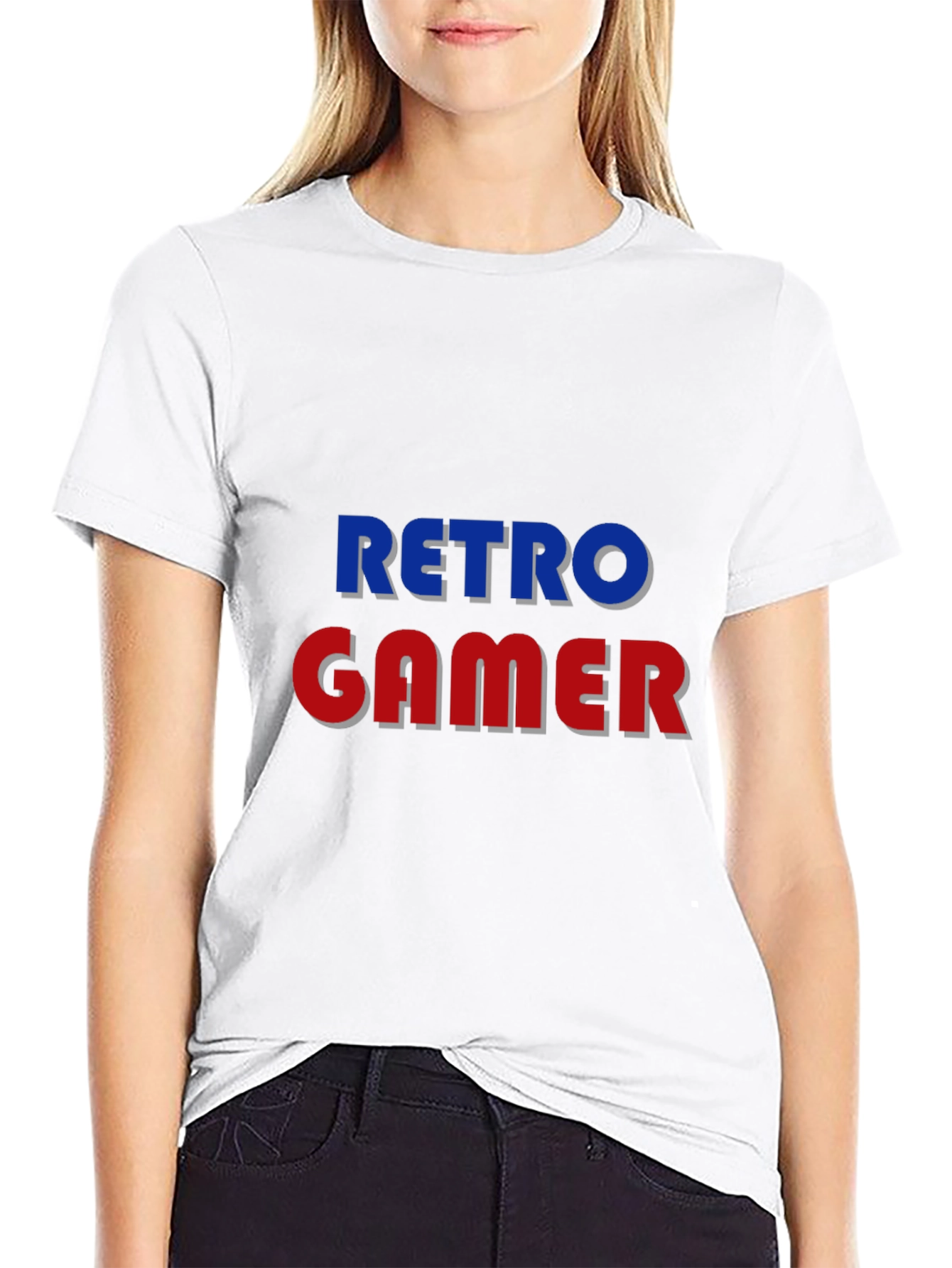 Retro Gamer T-Shirt - Black