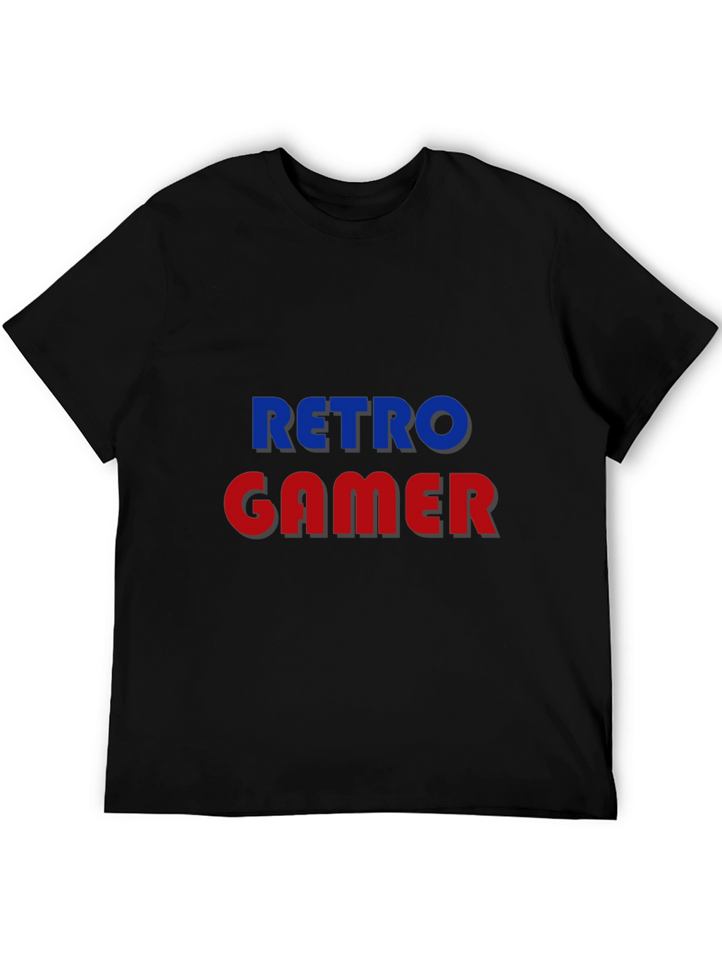 Retro Gamer T-Shirt - Black
