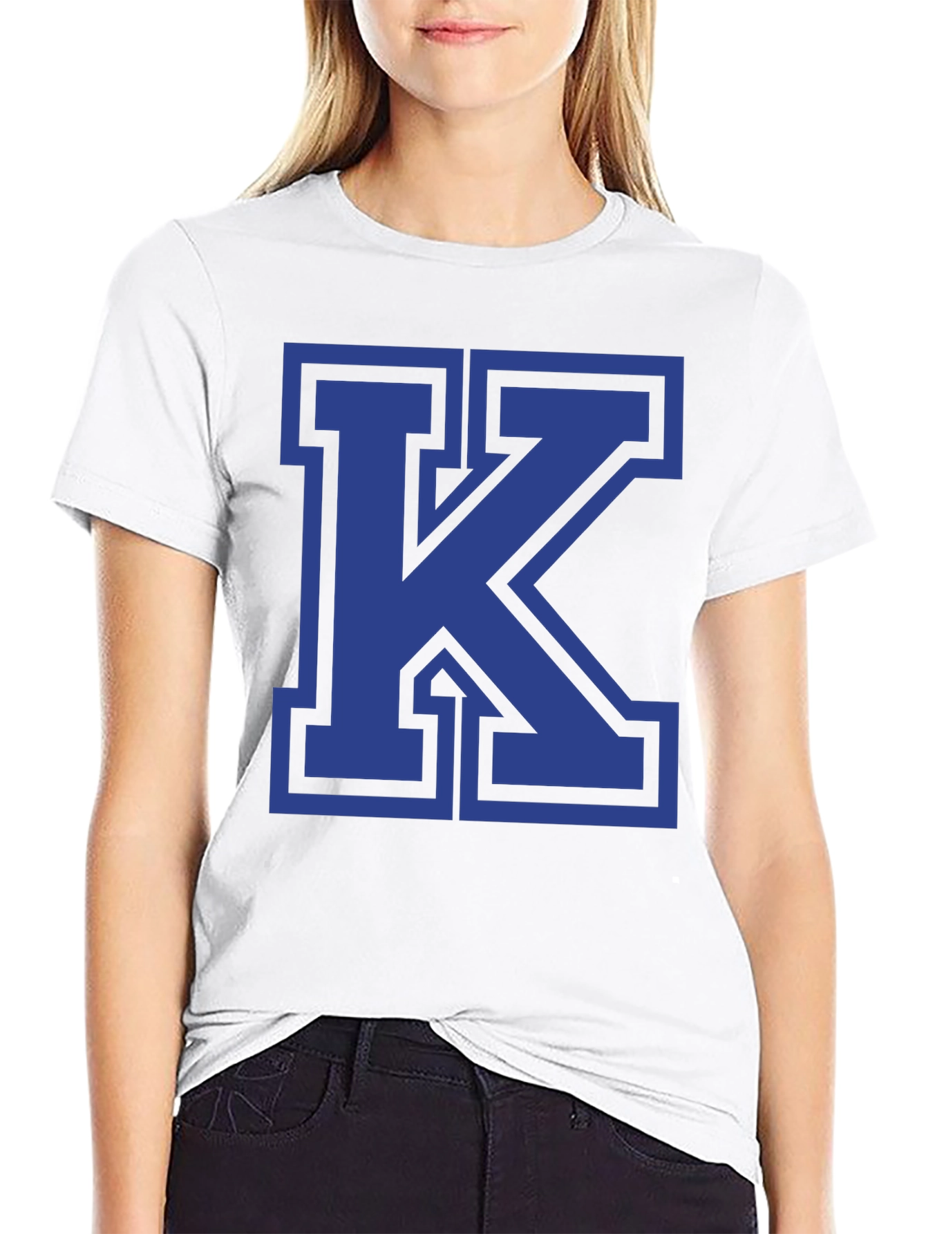 Bold K Graphic Tee - Stylish & Comfortable