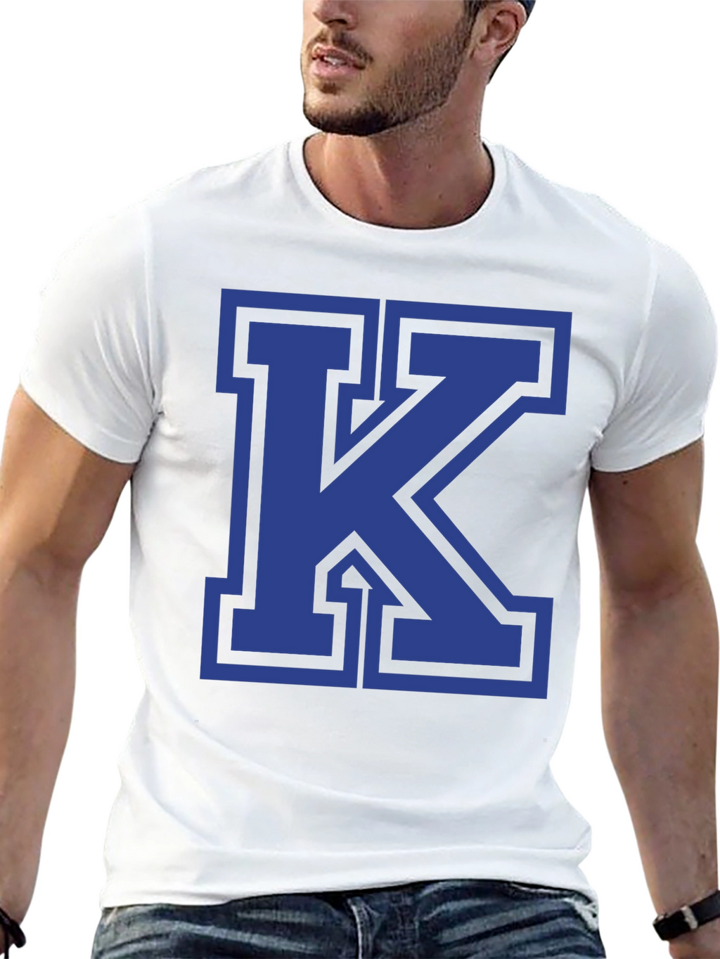 Bold K Graphic Tee - Stylish & Comfortable