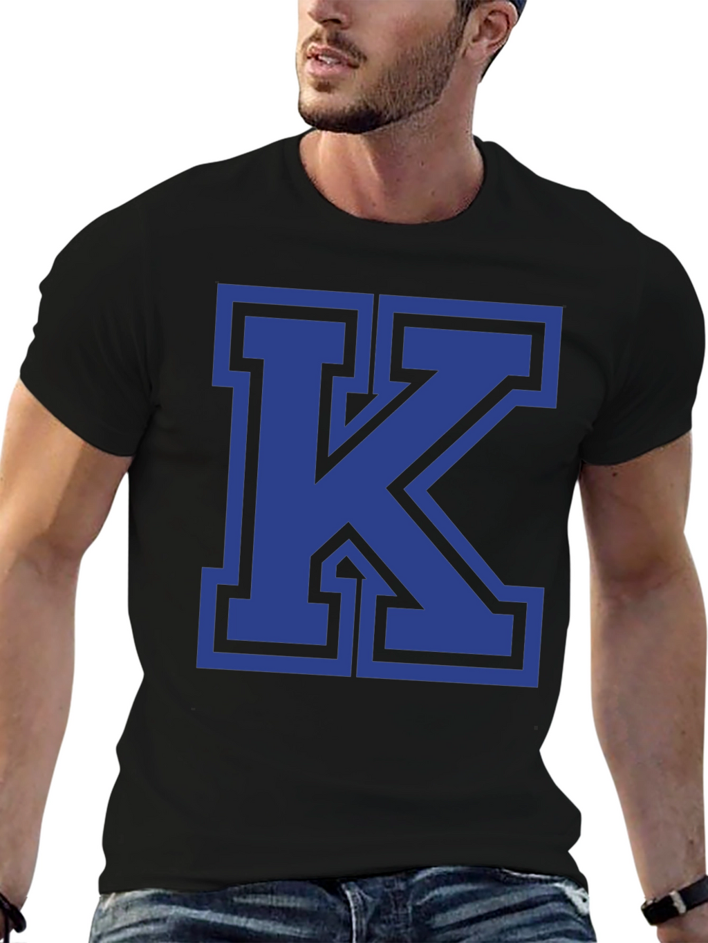 Bold K Graphic Tee - Stylish & Comfortable