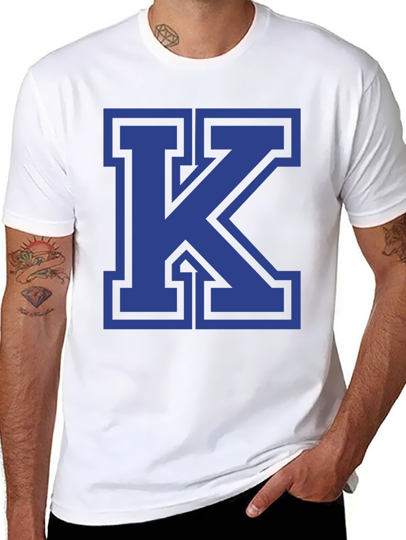 Bold K Graphic Tee - Stylish & Comfortable