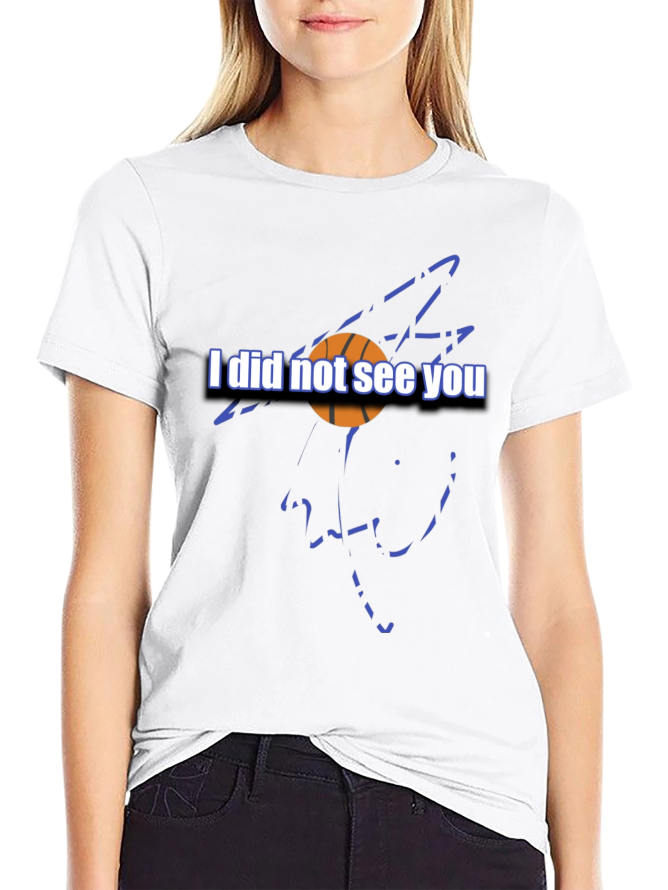 Basketball Graphic Tee - I Did Not See You