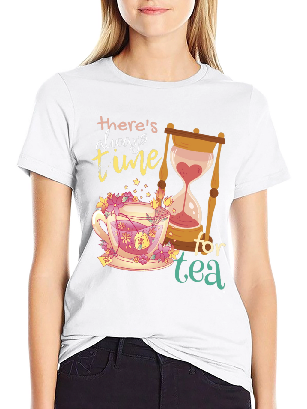 Theres Always Time for Tea Graphic T-Shirt