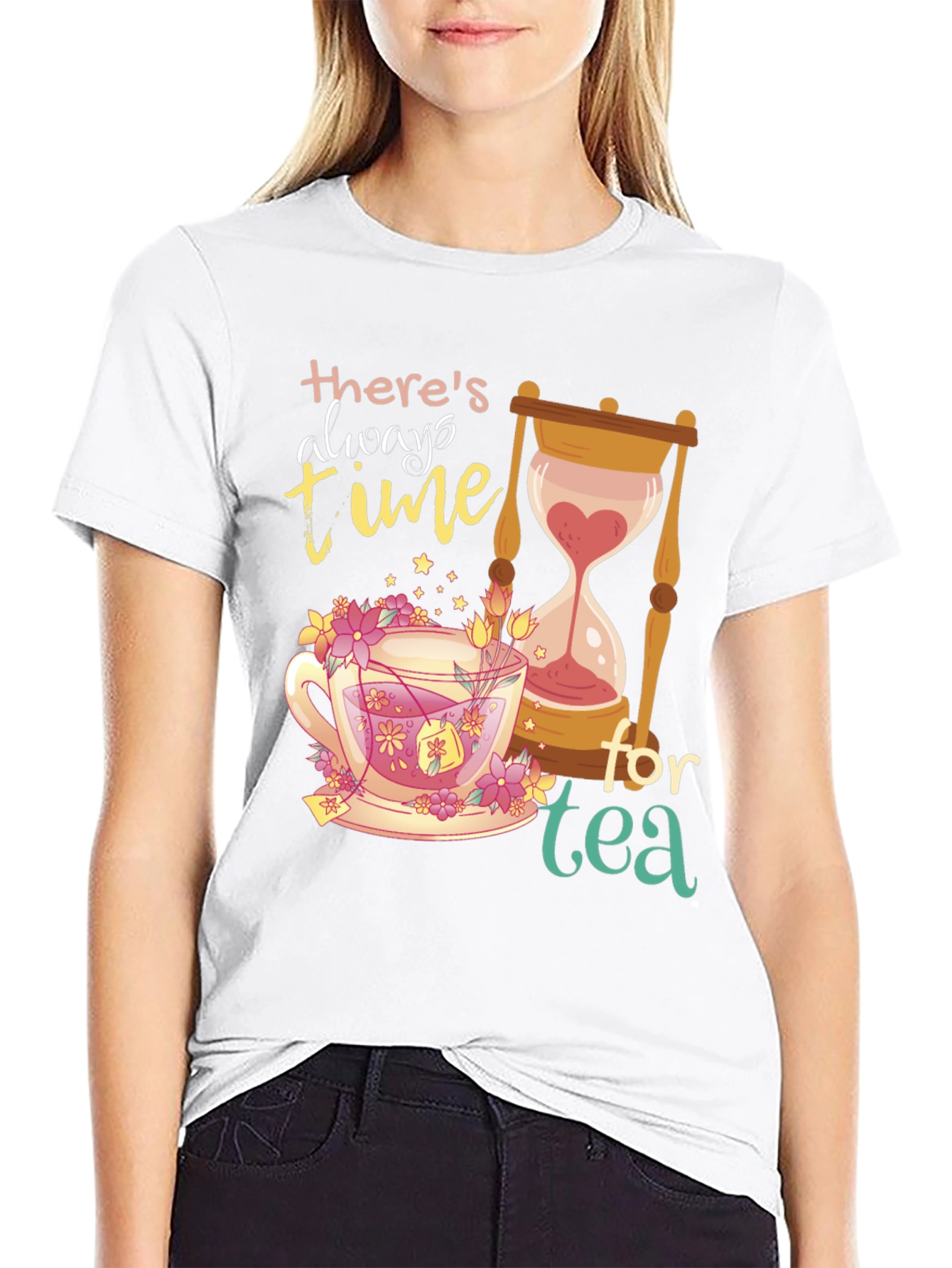 Theres Always Time for Tea Graphic T-Shirt