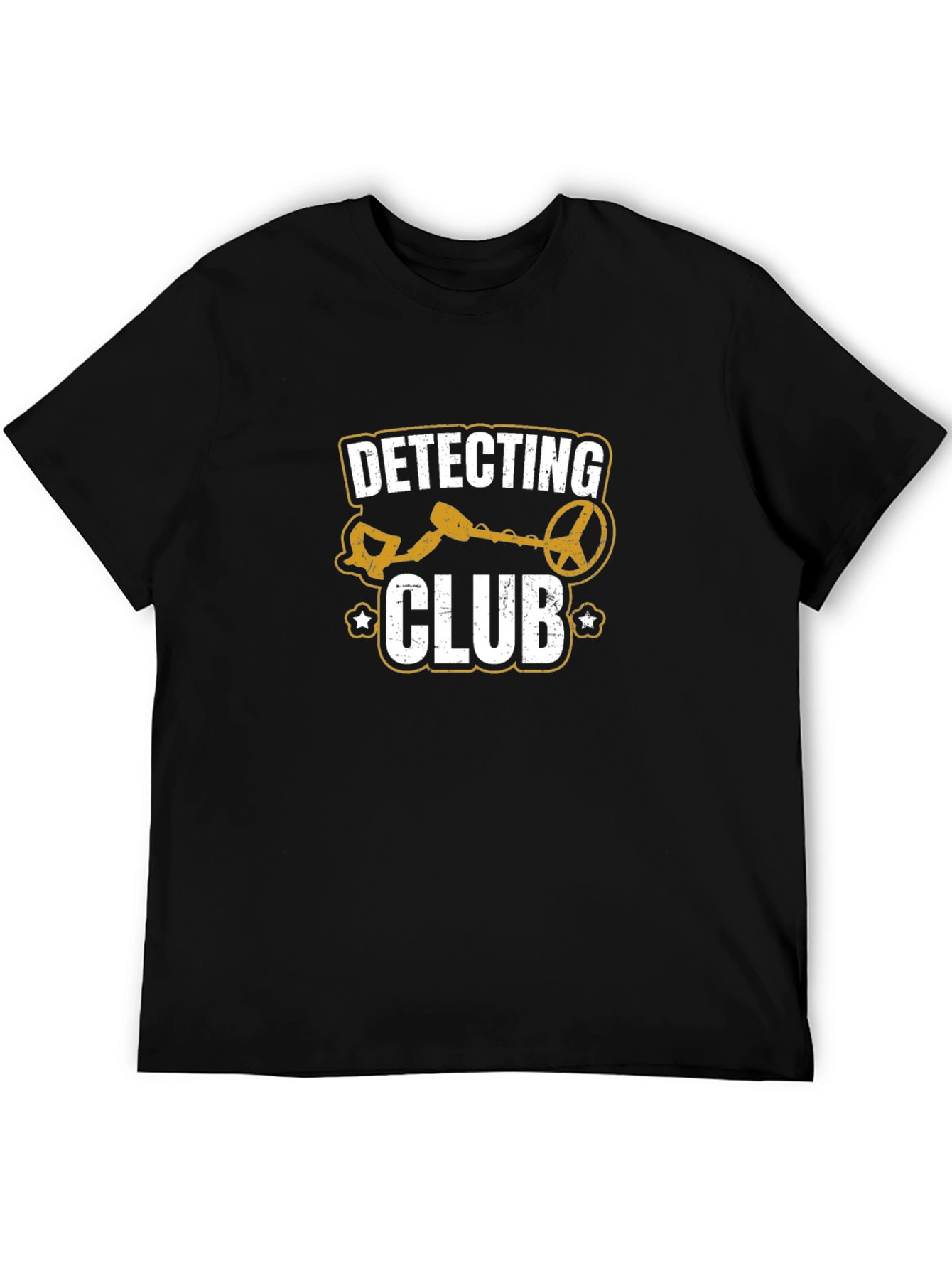 Detecting Club Black T-Shirt