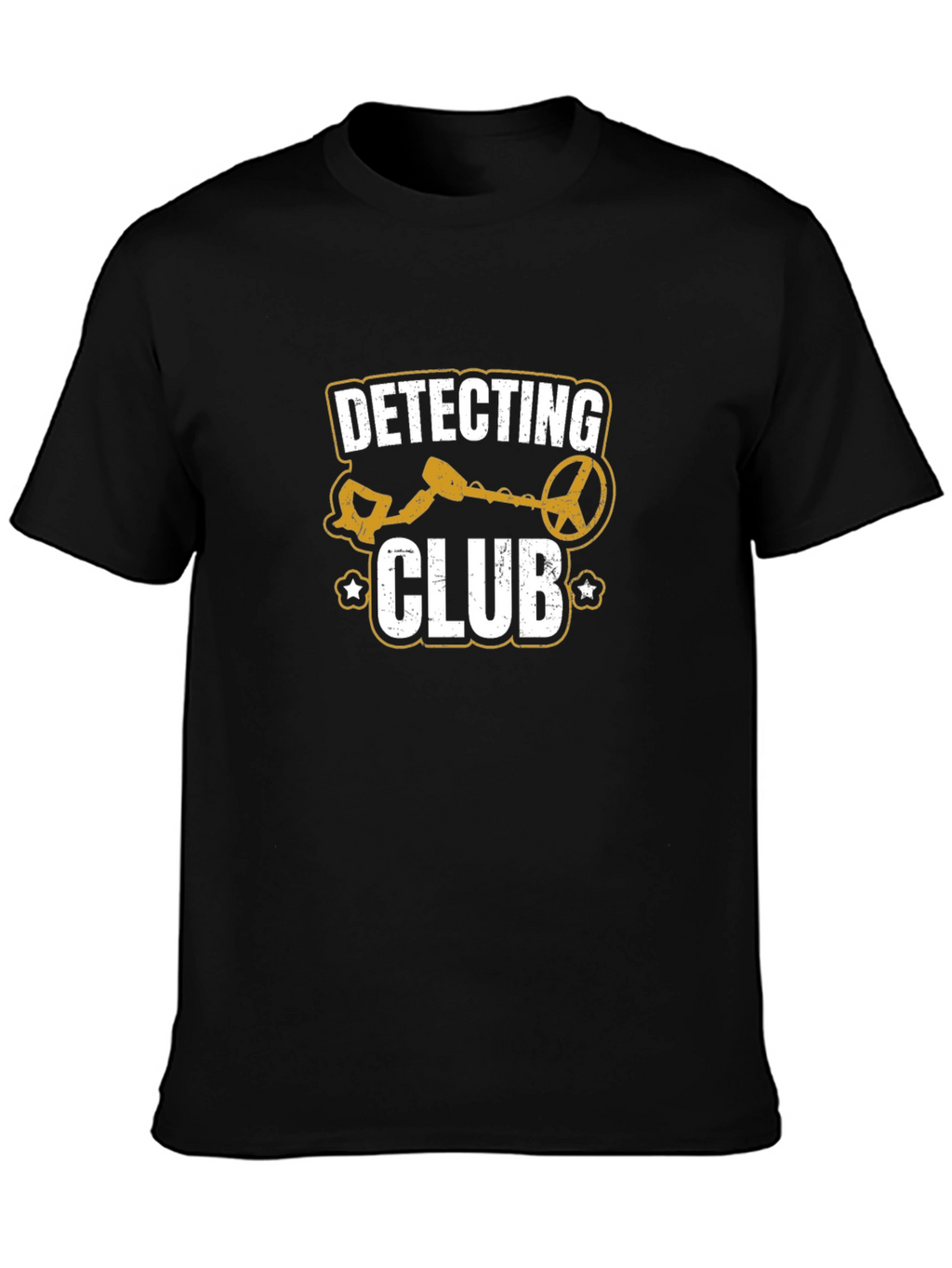 Detecting Club Black T-Shirt