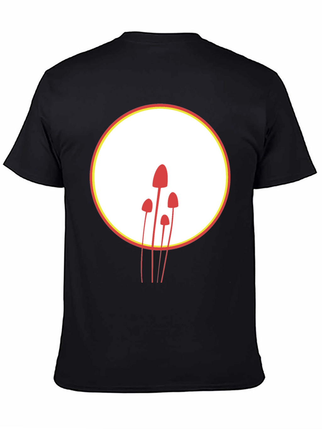 Mushroom Graphic T-Shirt - Modern Minimalist Design