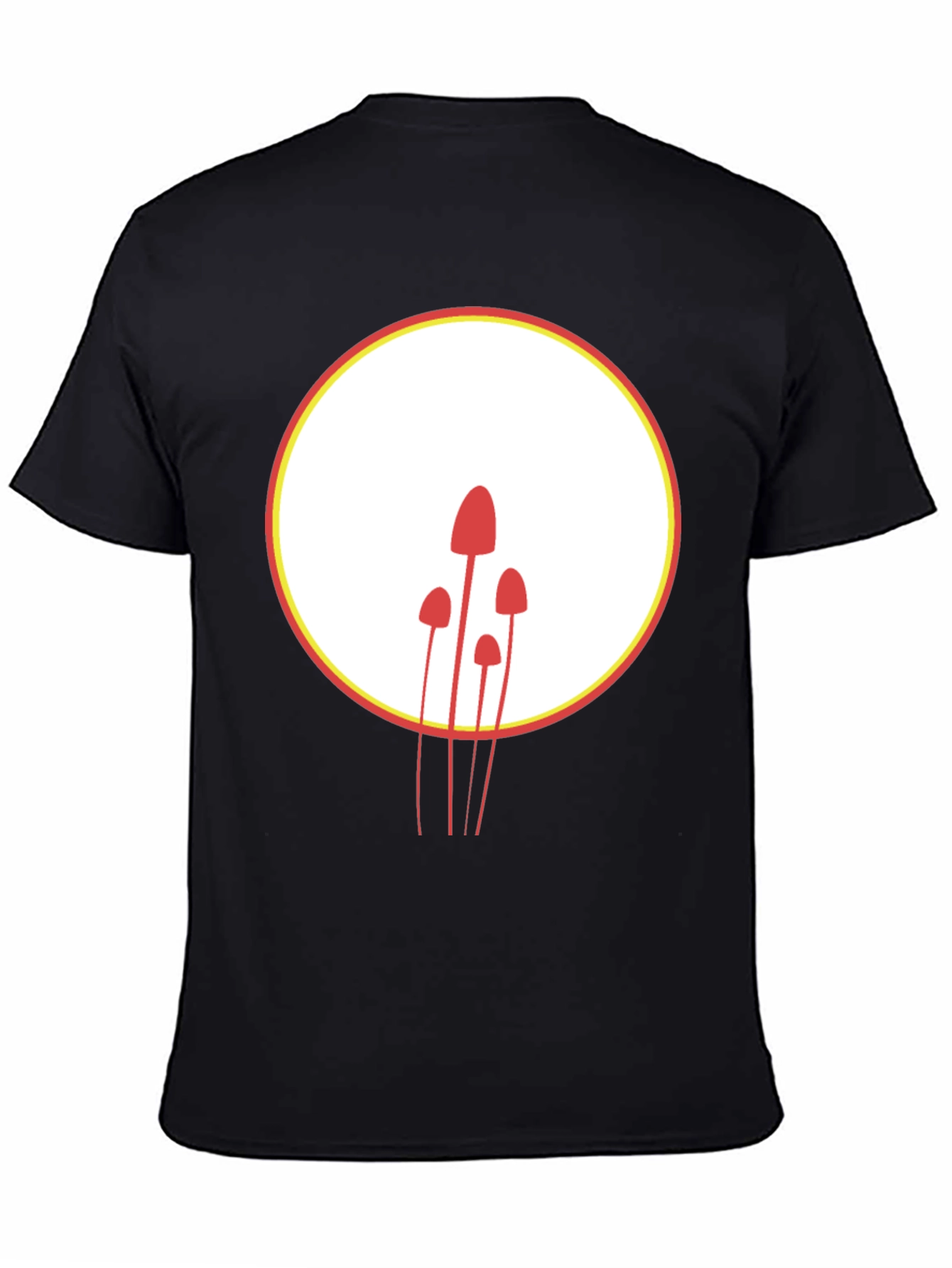 Mushroom Graphic T-Shirt - Modern Minimalist Design