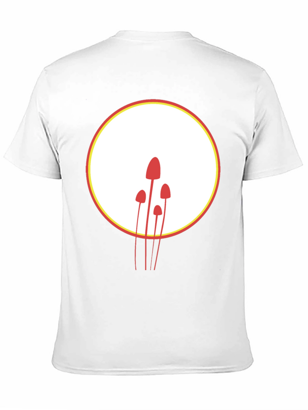 Mushroom Graphic T-Shirt - Modern Minimalist Design