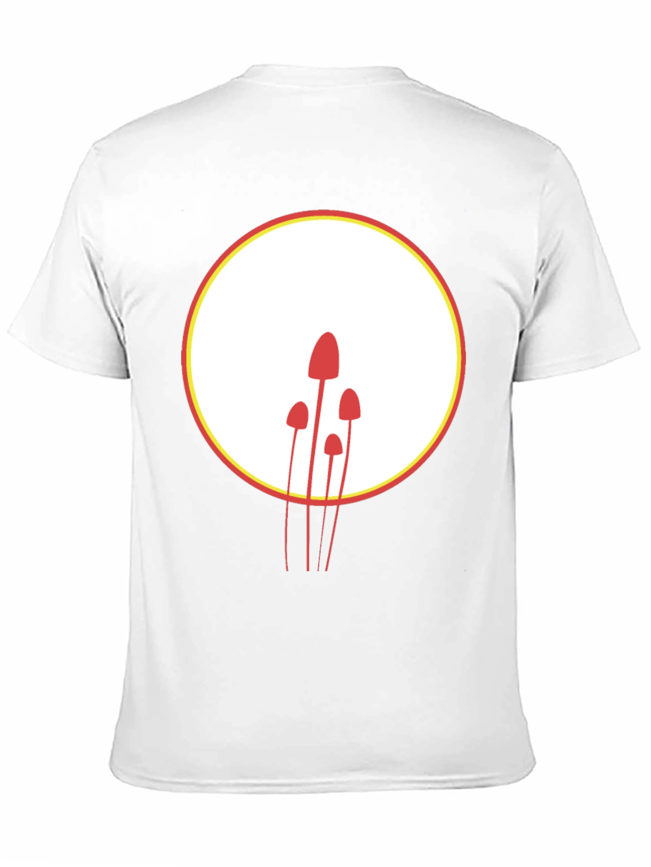 Mushroom Graphic T-Shirt - Modern Minimalist Design