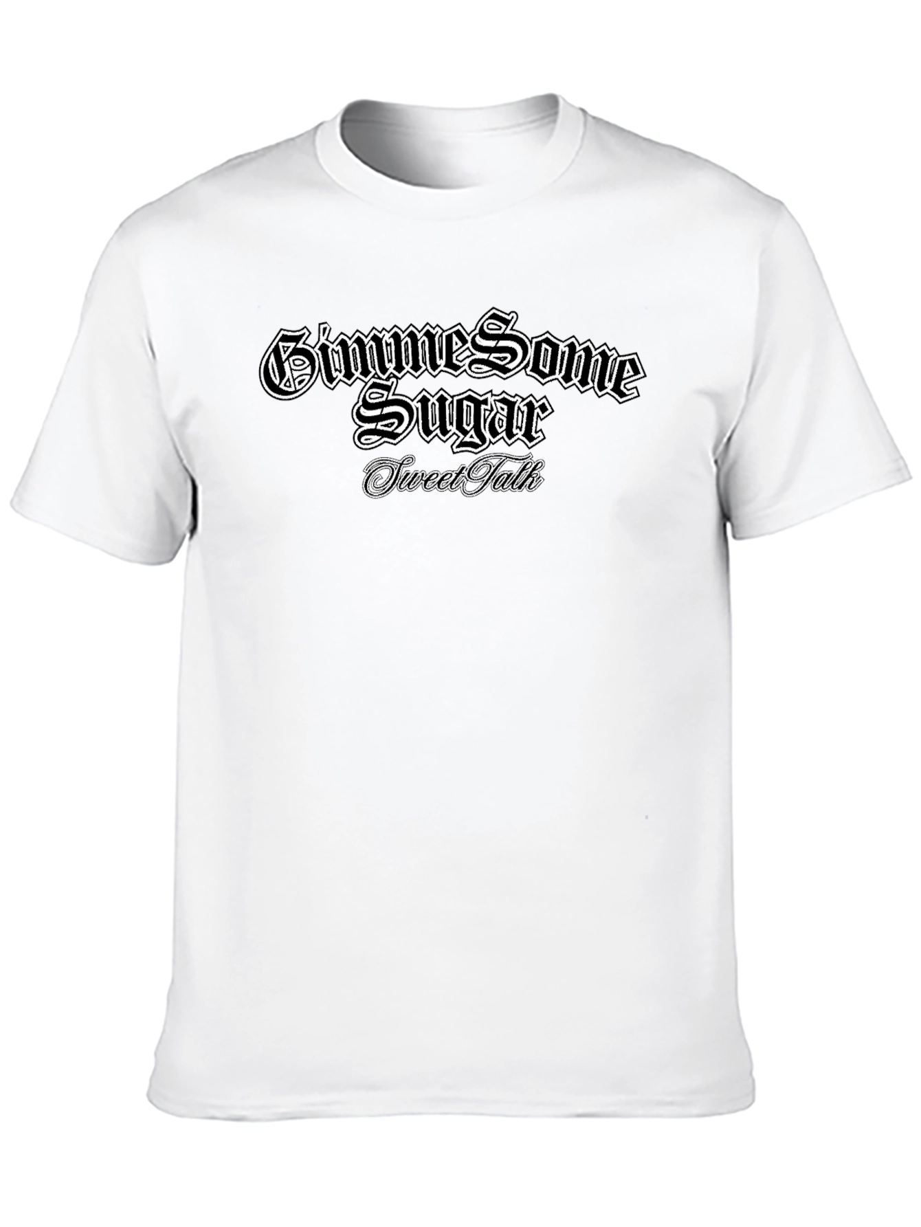 Gimme Some Sugar T-Shirt - Sweet Talk - Black