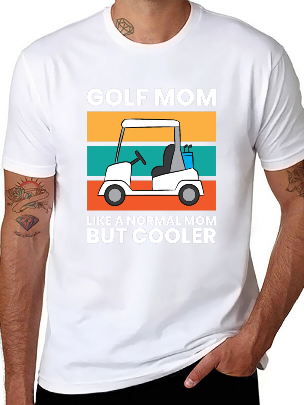 Golf Mom T-Shirt - Cool Mom Edition