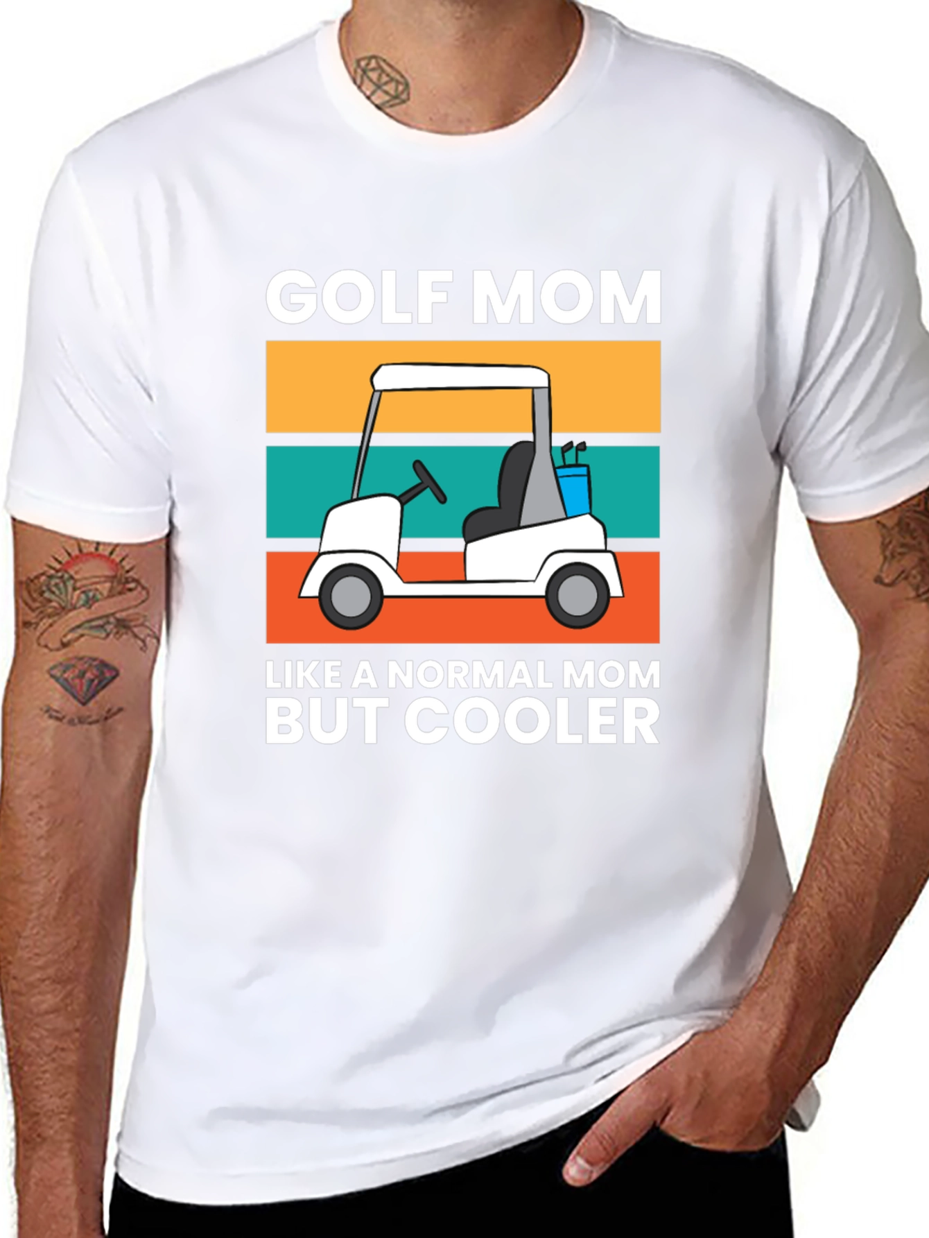 Golf Mom T-Shirt - Cool Mom Edition