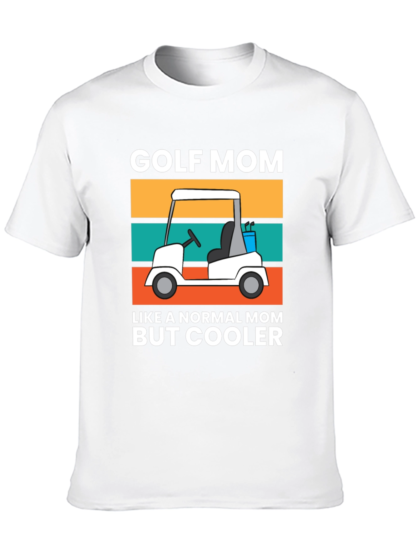 Golf Mom T-Shirt - Cool Mom Edition