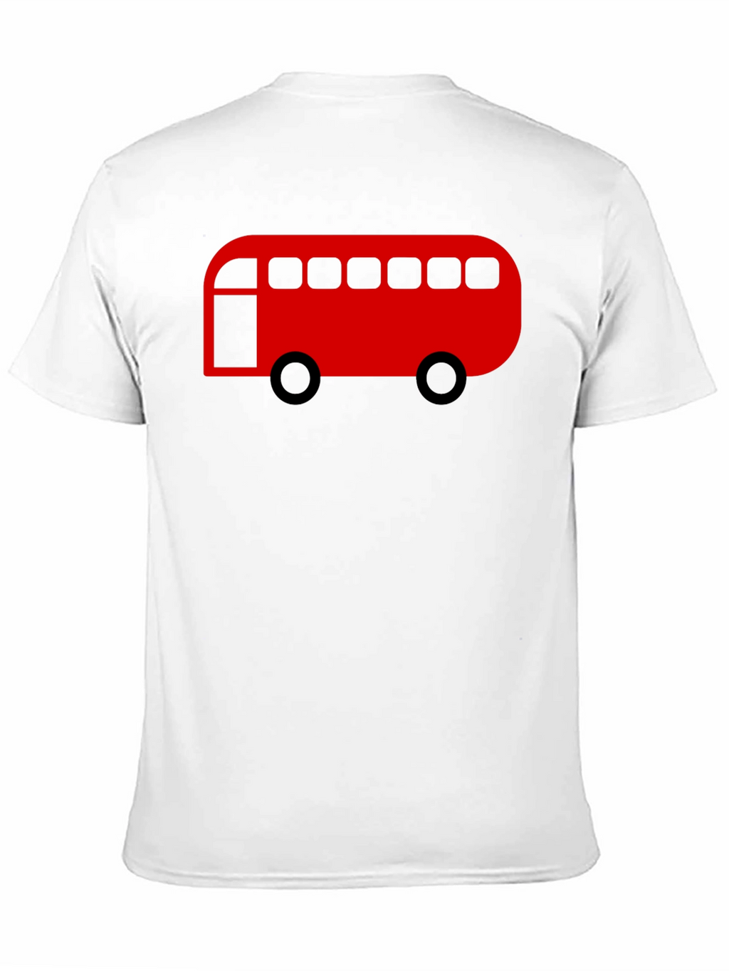 London Bus T-Shirt - Bold Red Bus Graphic Tee