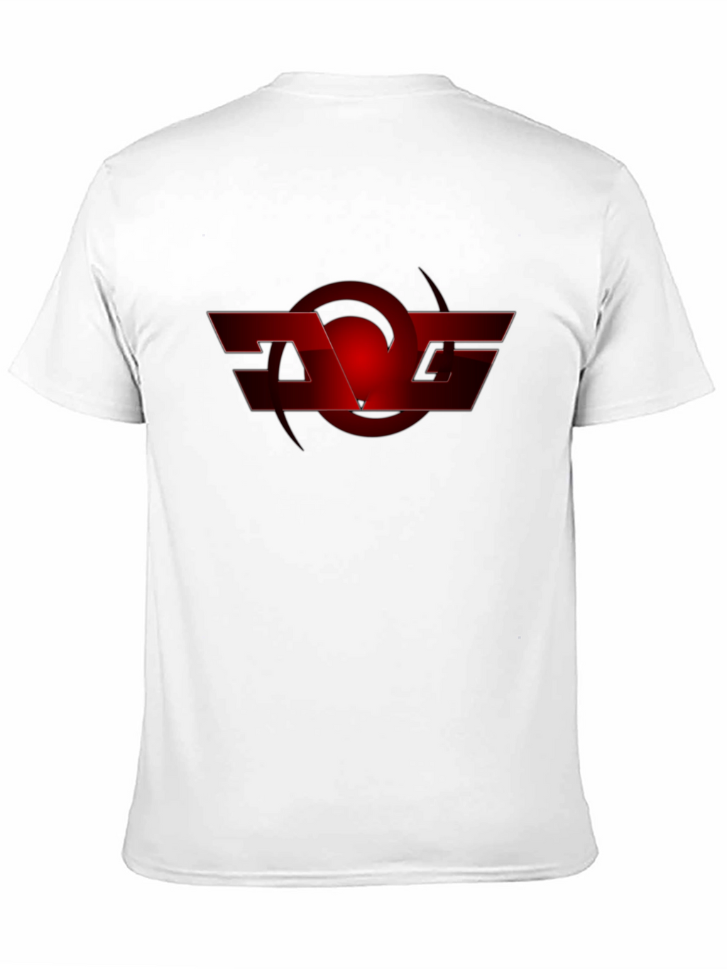 Red Graphic Logo Black T-Shirt