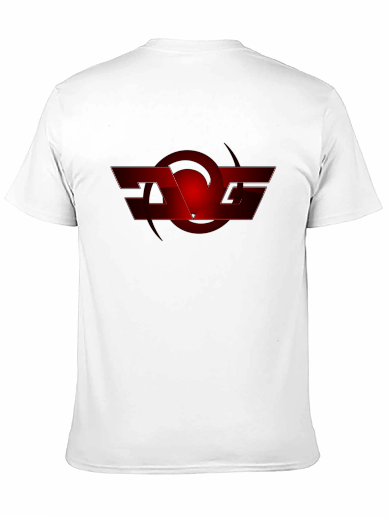 Red Graphic Logo Black T-Shirt