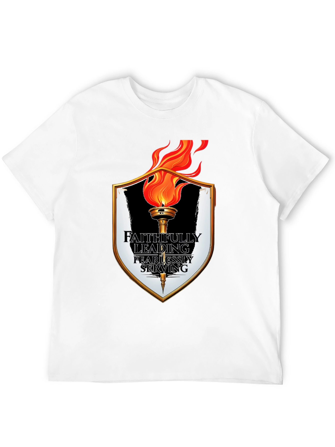 Faithfully Leading T-Shirt - Black