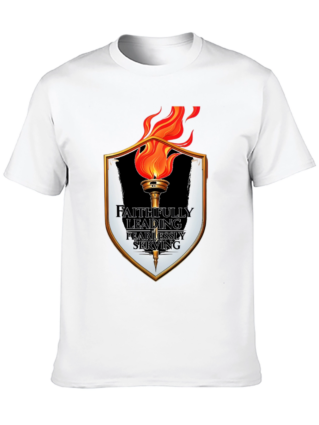 Faithfully Leading T-Shirt - Black