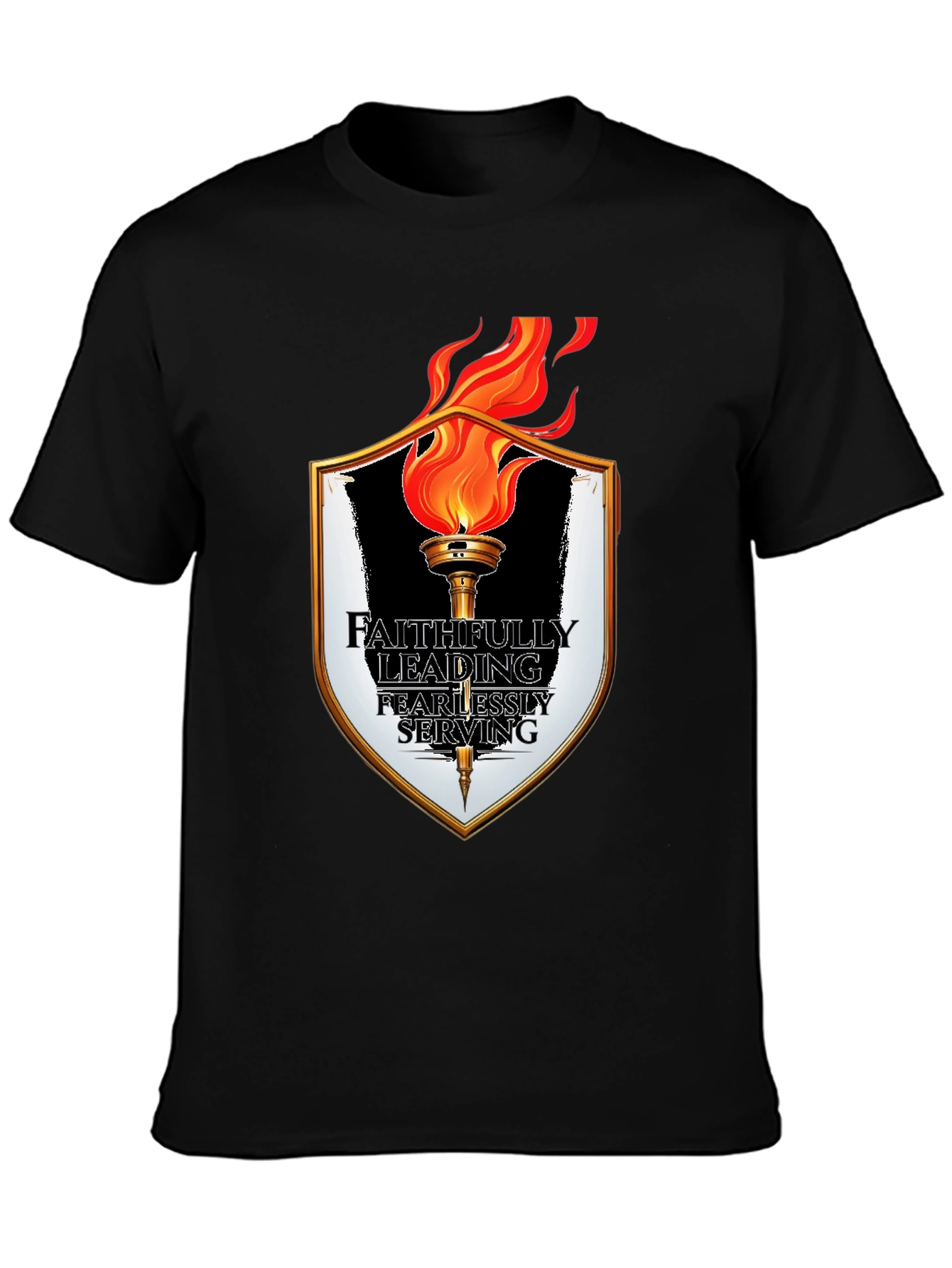 Faithfully Leading T-Shirt - Black
