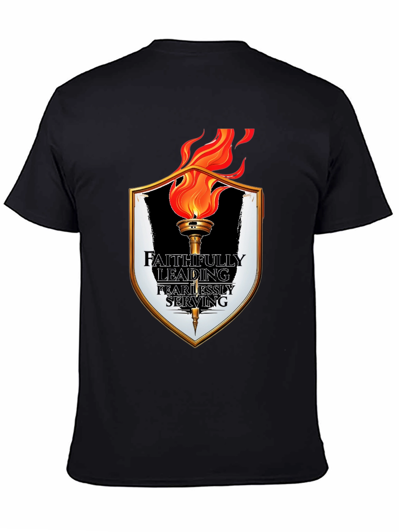 Faithfully Leading T-Shirt - Black