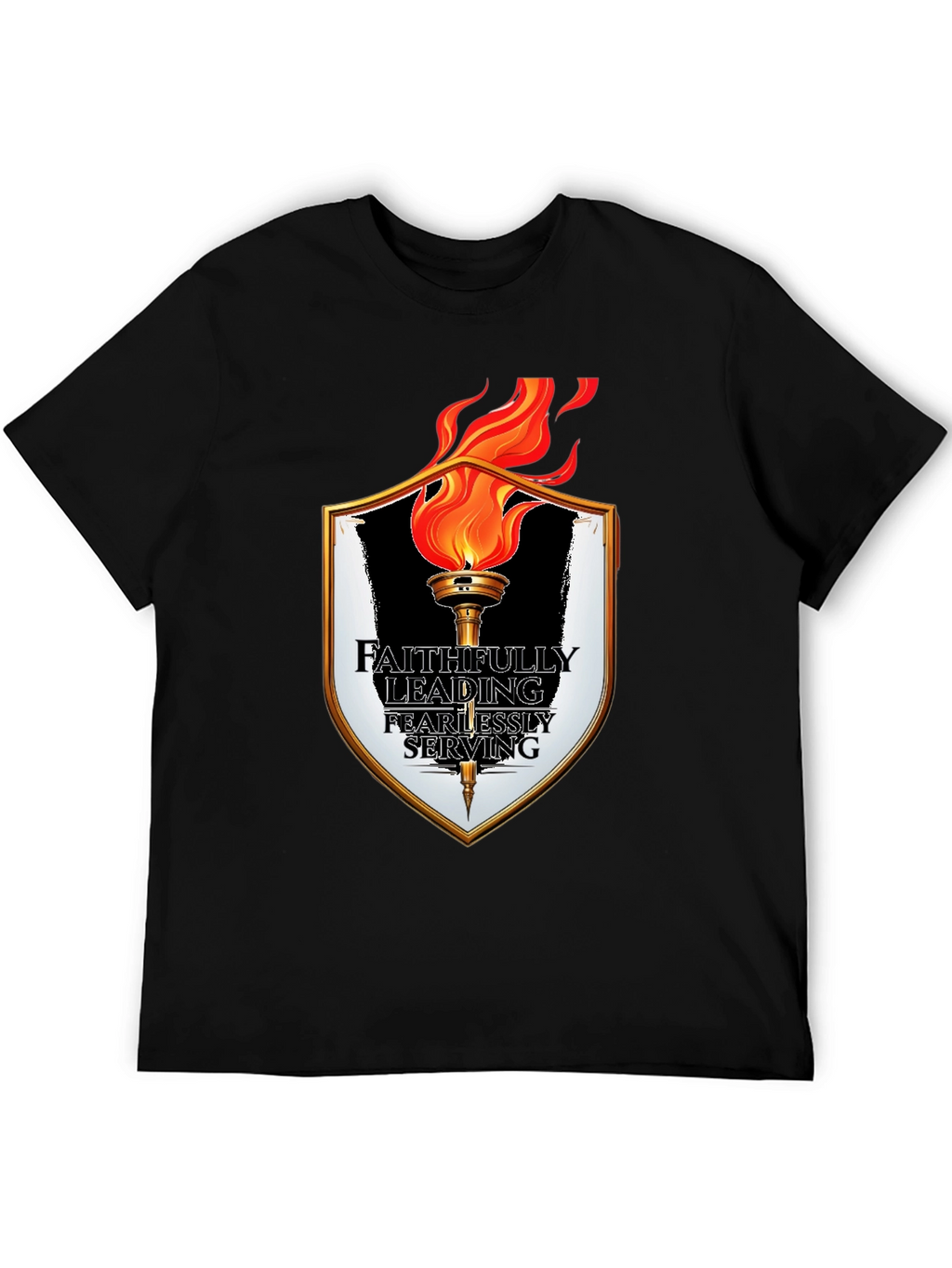 Faithfully Leading T-Shirt - Black