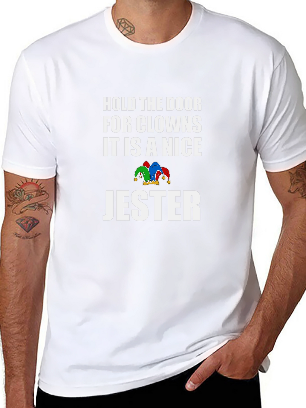 Hold the Door Jester Graphic Tee