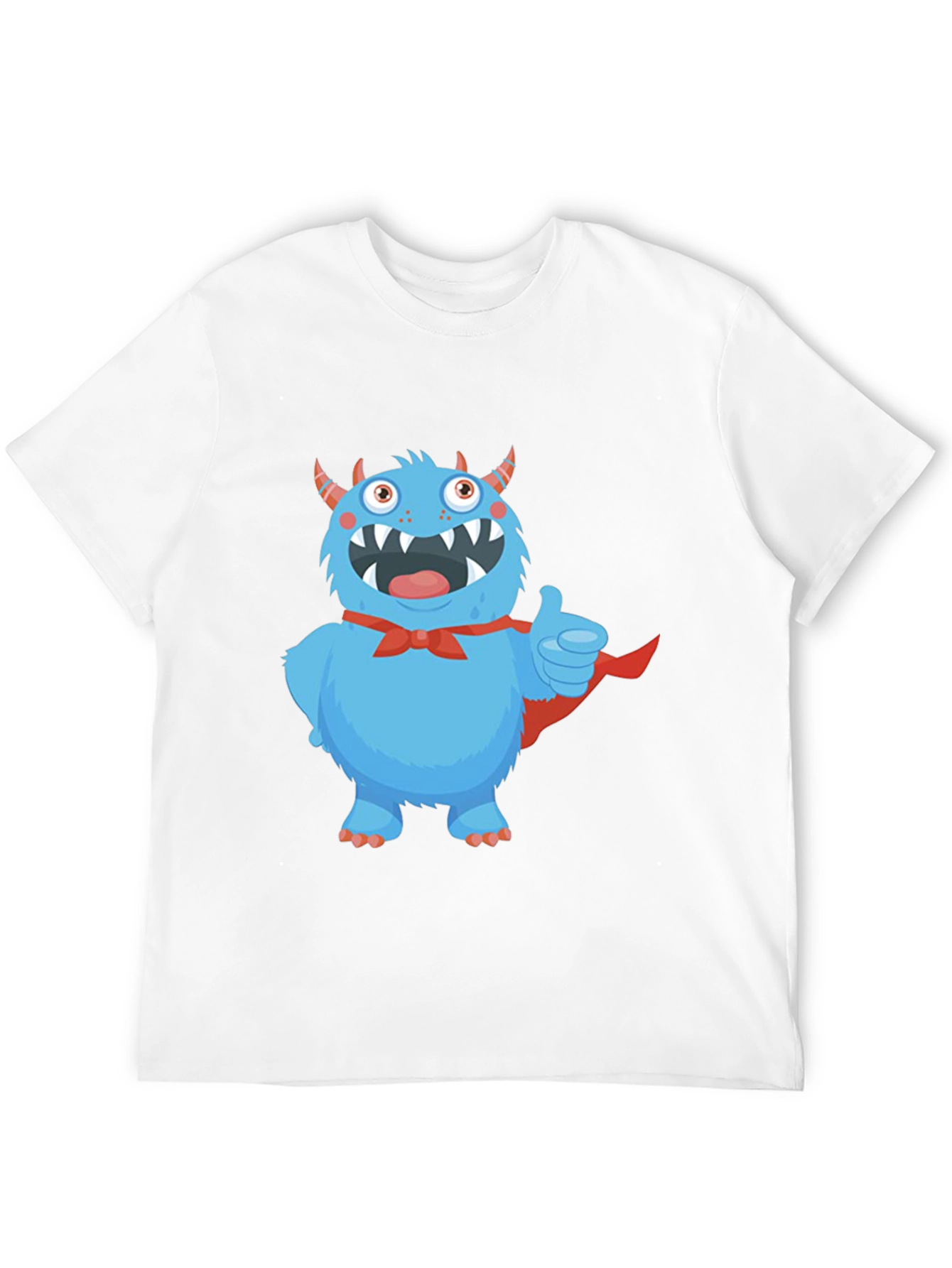 Monster Graphic T-Shirt - Black Cotton Tee