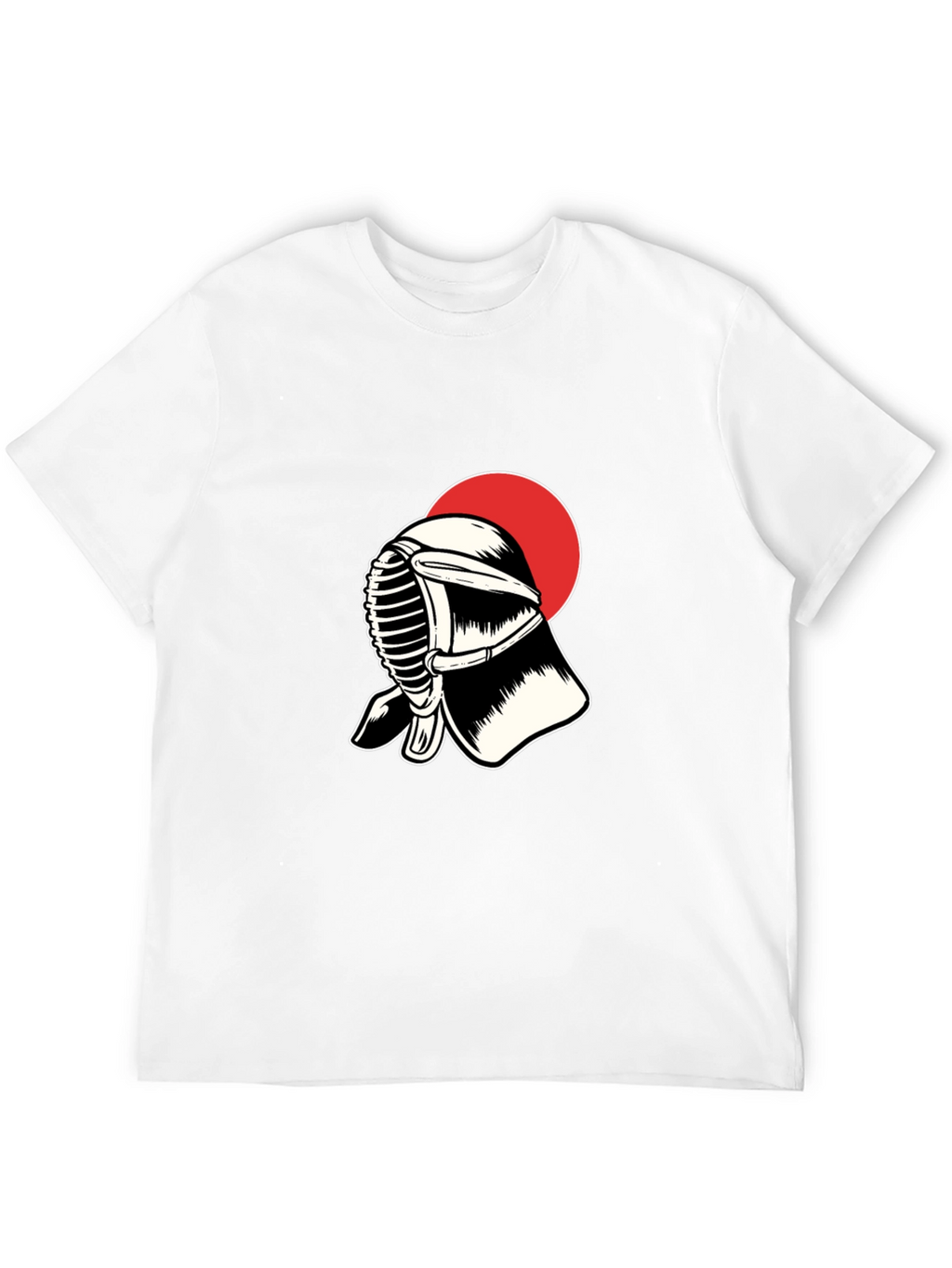 Kendo Mask T-Shirt: Japanese Martial Arts Apparel
