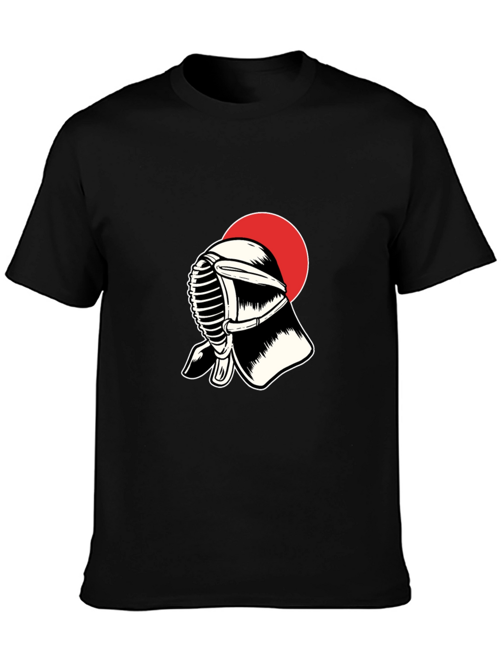 Kendo Mask T-Shirt: Japanese Martial Arts Apparel