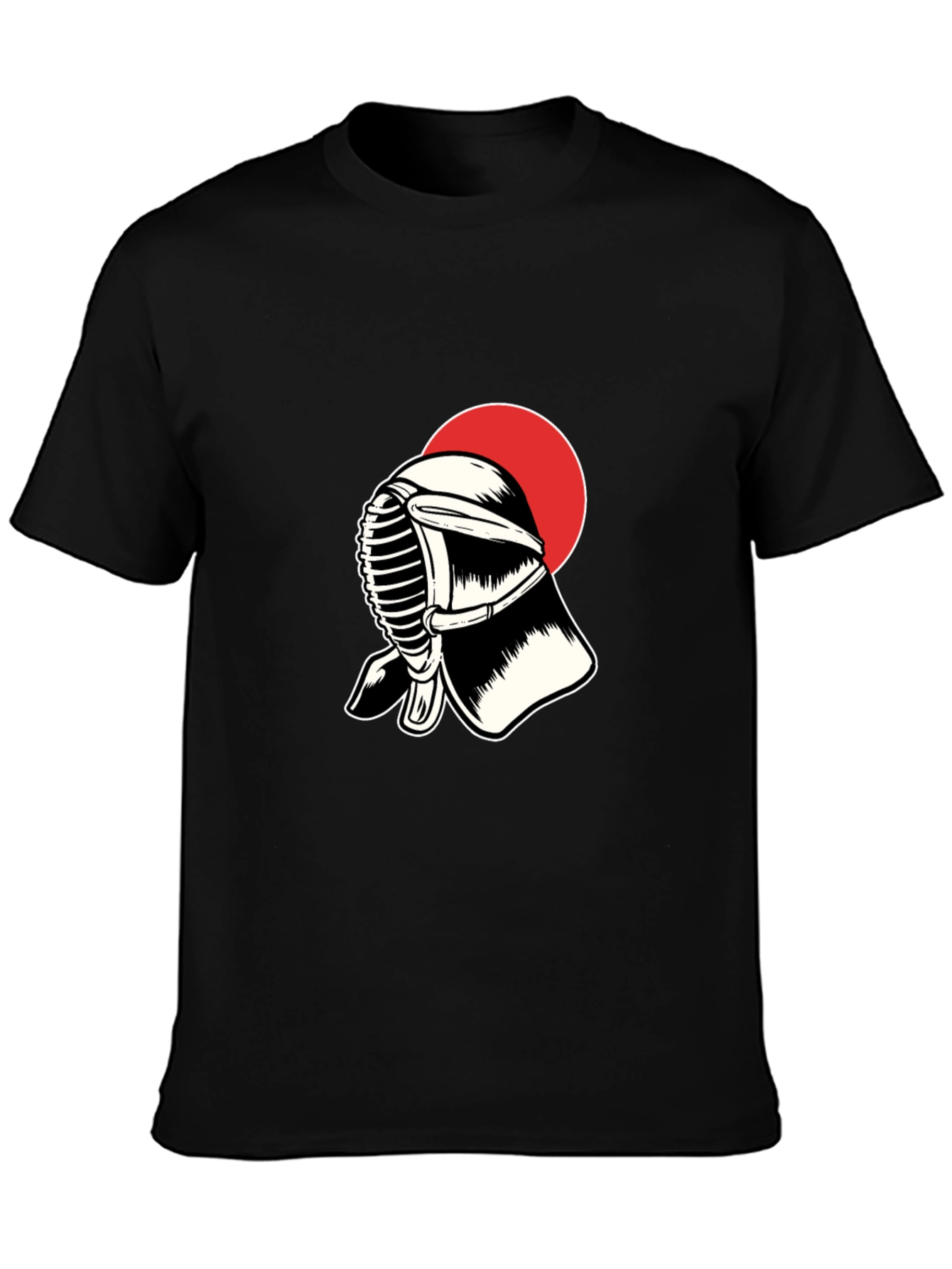 Kendo Mask T-Shirt: Japanese Martial Arts Apparel