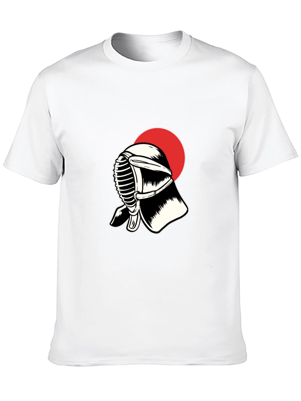 Kendo Mask T-Shirt: Japanese Martial Arts Apparel