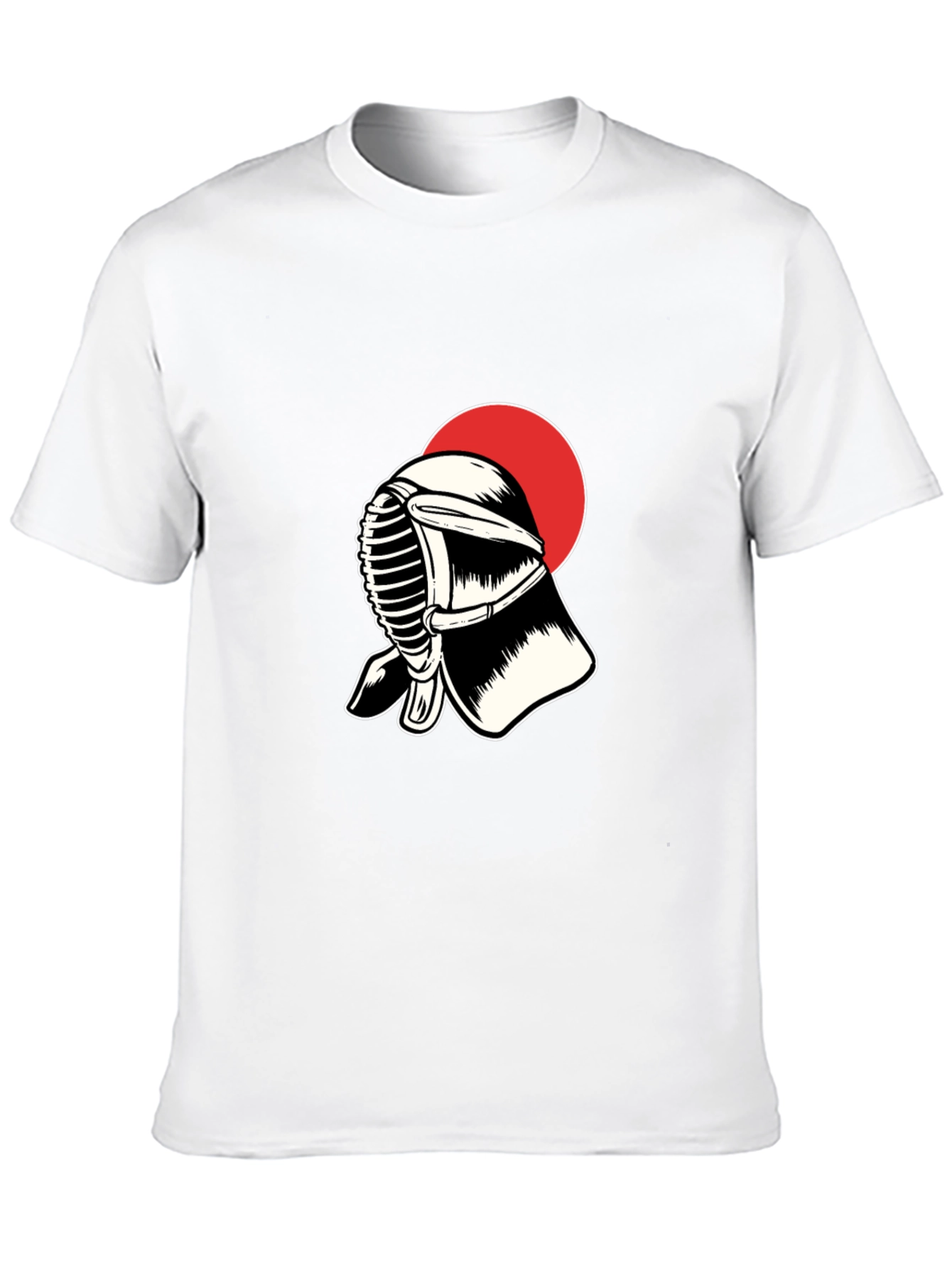 Kendo Mask T-Shirt: Japanese Martial Arts Apparel
