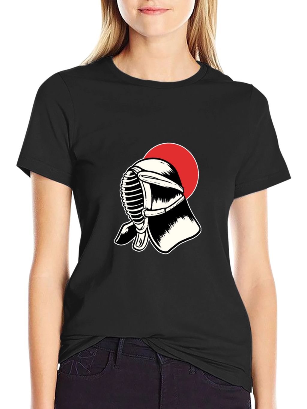 Kendo Mask T-Shirt: Japanese Martial Arts Apparel