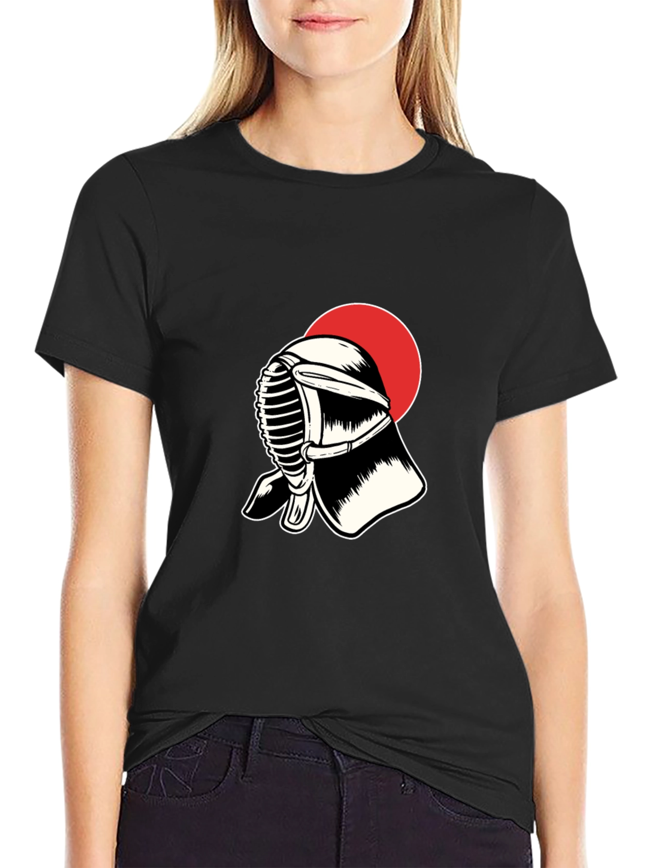Kendo Mask T-Shirt: Japanese Martial Arts Apparel