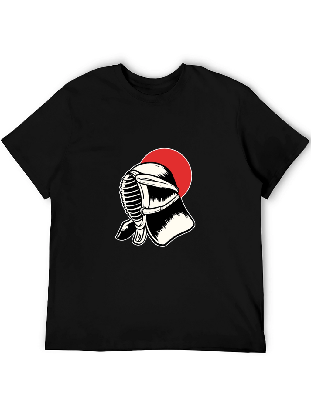 Kendo Mask T-Shirt: Japanese Martial Arts Apparel