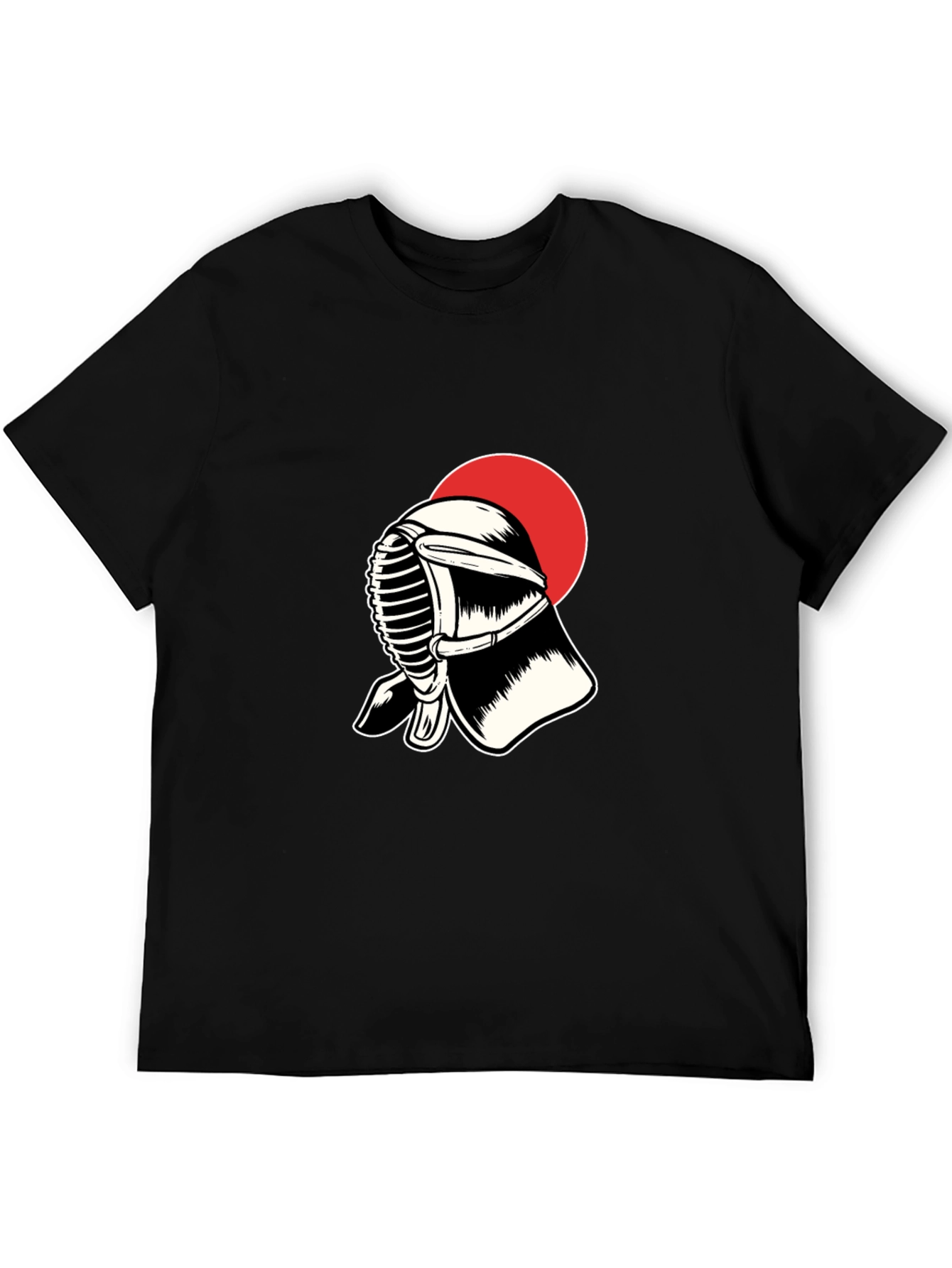 Kendo Mask T-Shirt: Japanese Martial Arts Apparel